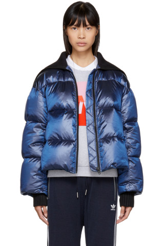 Kenzo - Blue Limited Edition Holiday Down Cropped Jacket