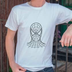 Holografisk  Spiderman - strygemærke
