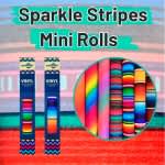 SUPERIOR 9800 Sparkle Stripes vinyl minirulle