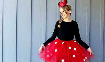 Lav et nemt Minnie Mouse kostume
