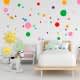 Prikker / polka dots klistermærker til dekoration 