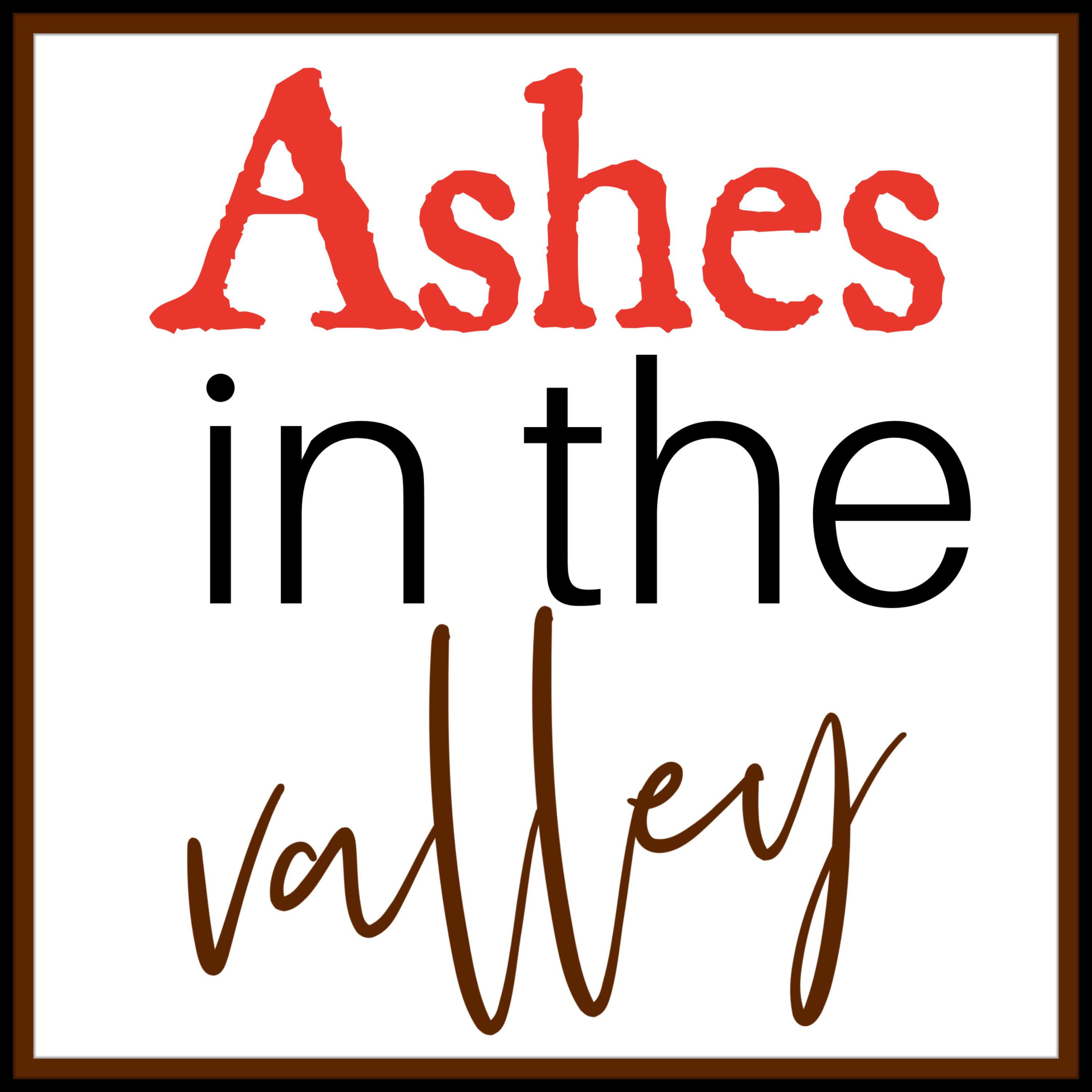 Ashes in the valley