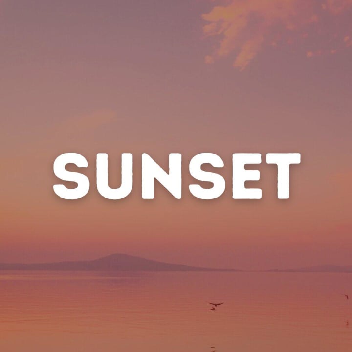 Sunset