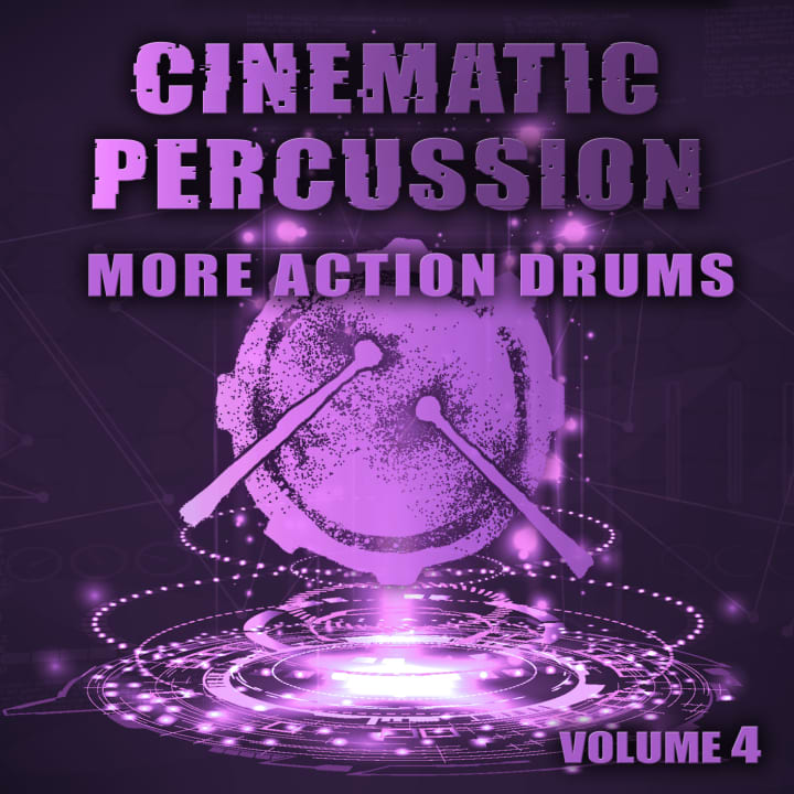 Cinematic Percussion 4 - More Action Drums