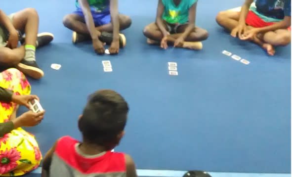 Mawng maths – using Mawng spatial terms in school mathematics lessons