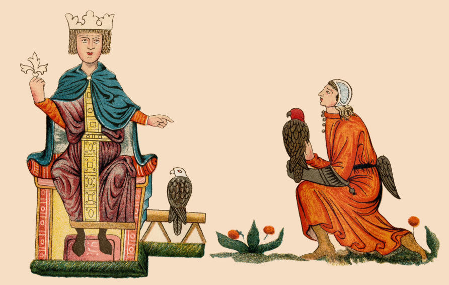 The Holy Roman Emperor King Frederick II of Sicily’s falconry book, De Arte Venandi cum Avibus (The Art of Hunting with Birds)