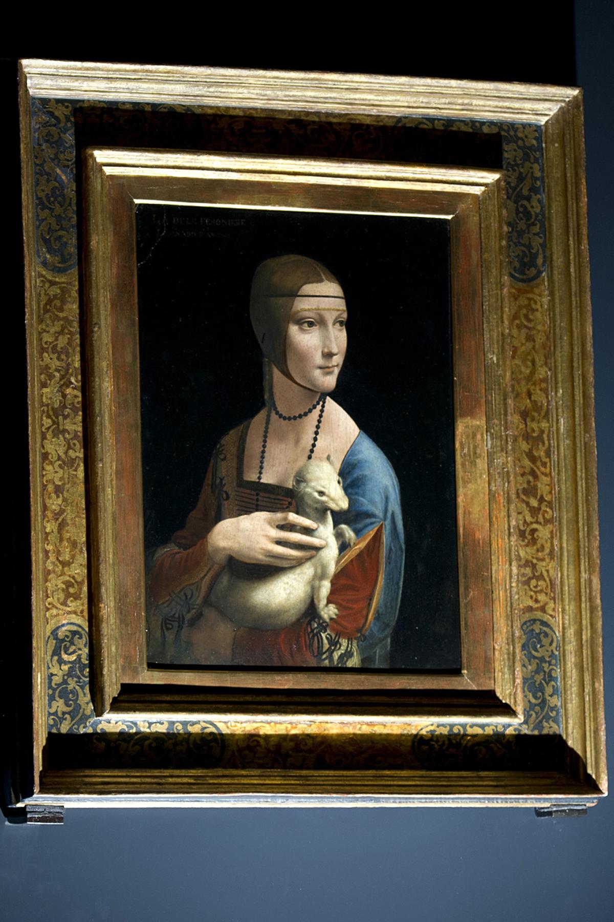 Time 4 picture Leonardo da Vinci Lady Beatrice D'este Pictures Canvas Reproduction 