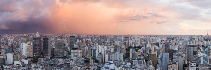 The Sao Paulo skyline. Picture: Fernando Stankuns/Flickr