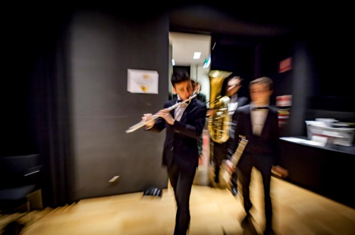 Melbourne Conservatorium of Music: Wind Symphony Day, 2016.<em> Picture: Sav Schulman.</em>