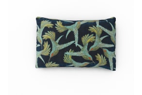 Paradise Bird Navy Cushion