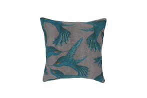 Paradise Bird Grey Cushion
