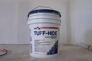 Using Tuff-Hide for a Level 5 finish. 
