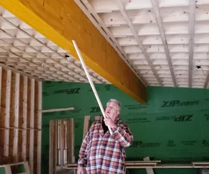 Framing the Garage Roof