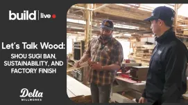 Let’s Talk Wood: Shou Sugi Ban, Sustainability, and Factory Finish