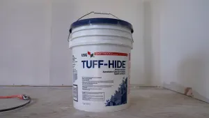 Using Tuff-Hide for a Level 5 finish. 