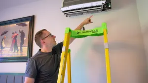 Dehumidification with Mini-Splits
