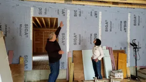 Garage Air Barrier