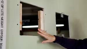 No Studs? No Problem: Patching Drywall