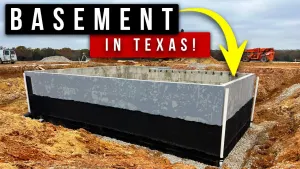  Basement Walls for Black Gold Barndominium | Texas Best Construction #barndominium 