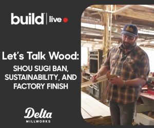 Let’s Talk Wood: Shou Sugi Ban, Sustainability, and Factory Finish