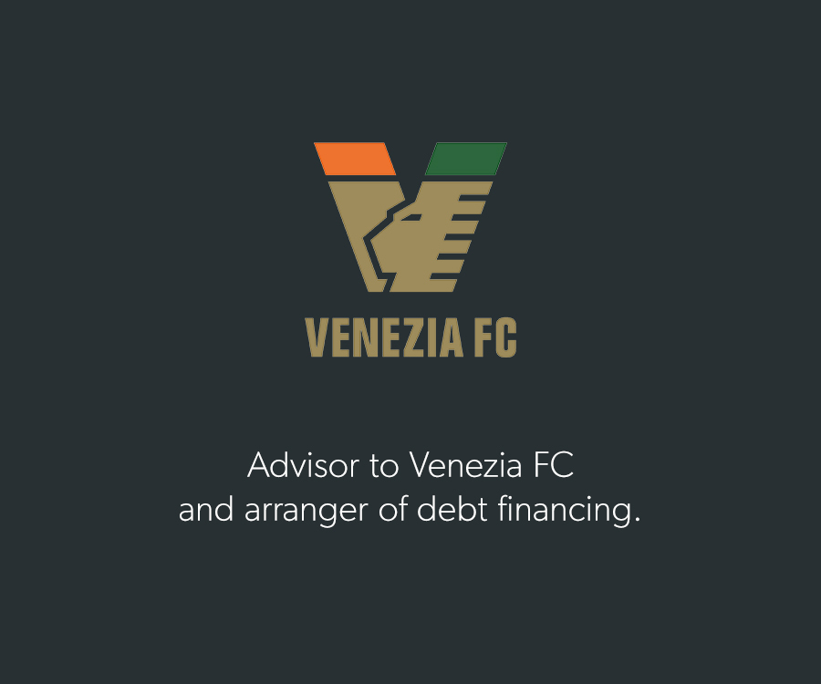 Advisor to Venezia FC and arranger of debt financing.