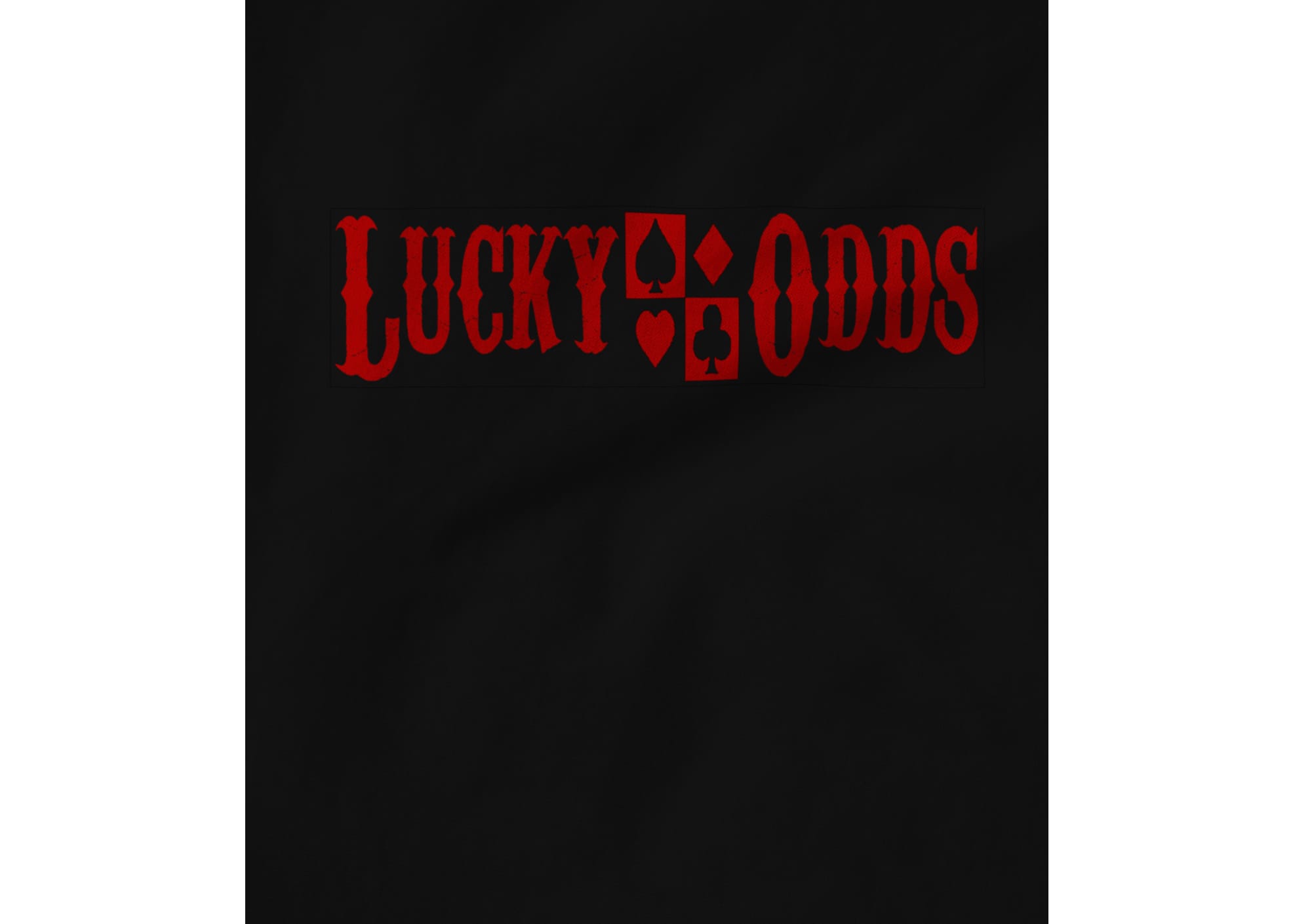 Lucky odds card suit tee 1478817620