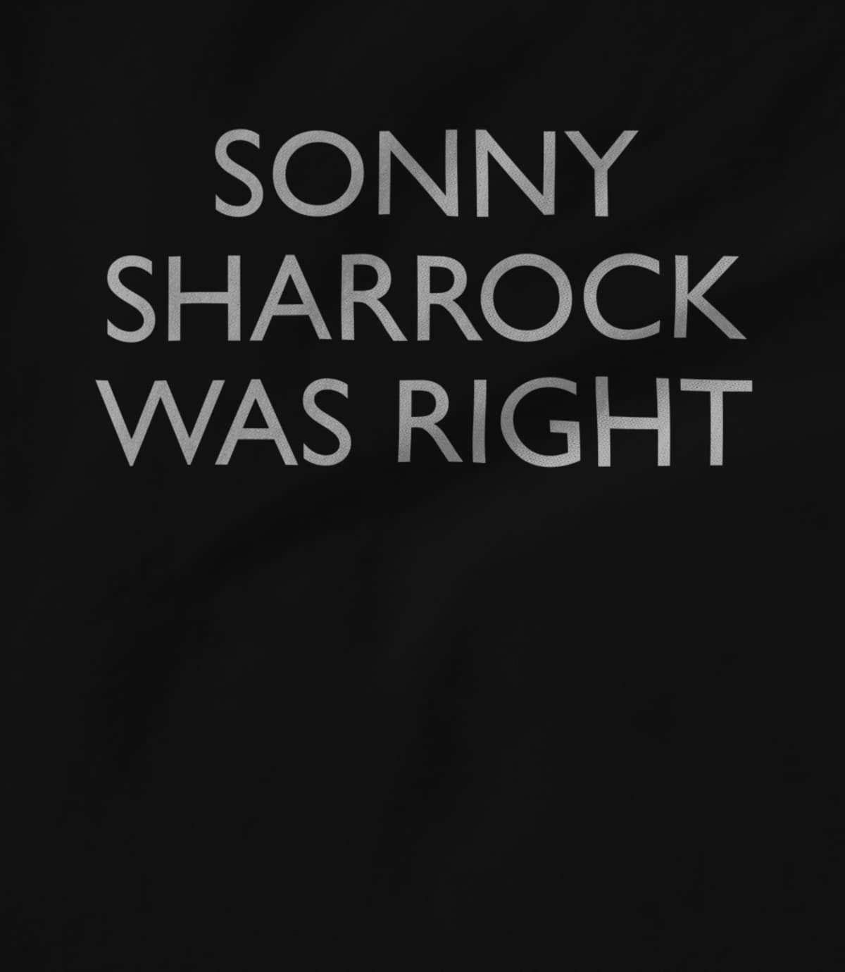 The infinite three sonny sharrock was right 1501786171
