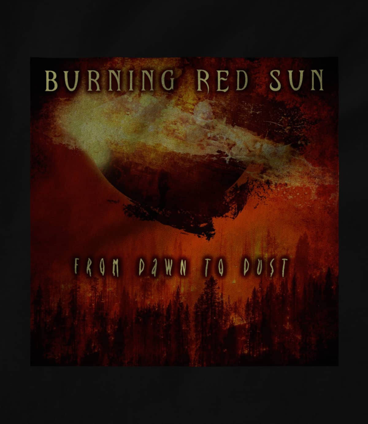 Burning Red Sun
