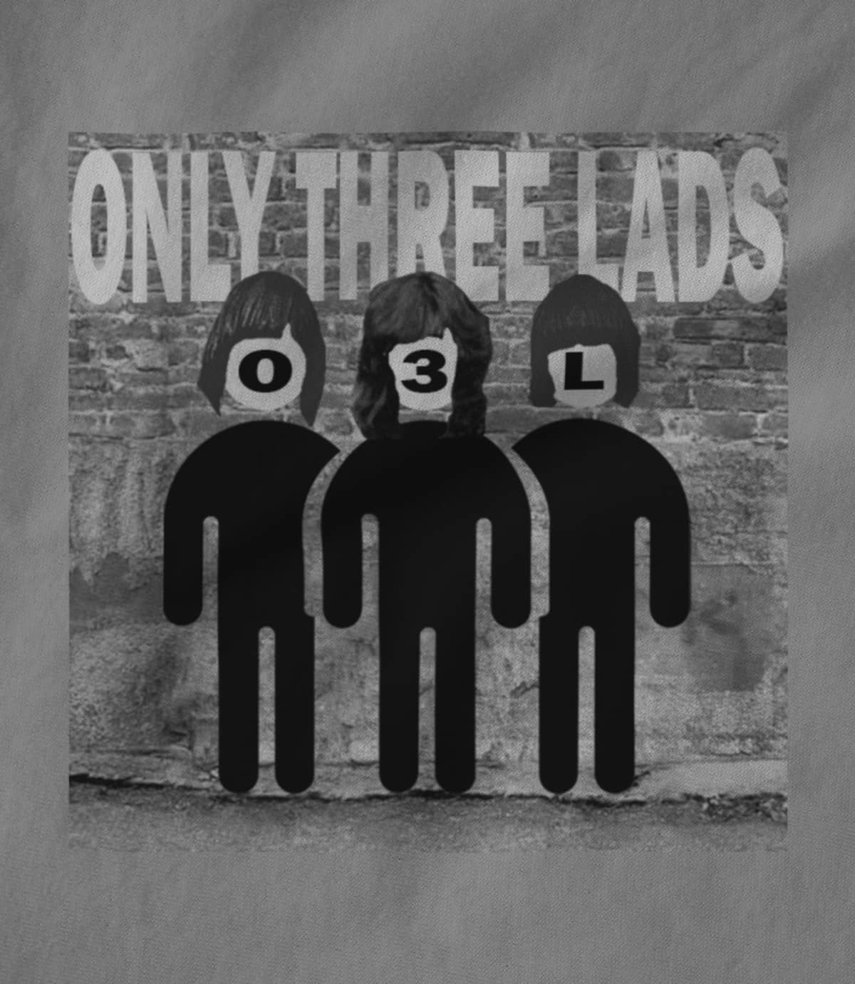 Only three lads faux mones  grey  1582937554