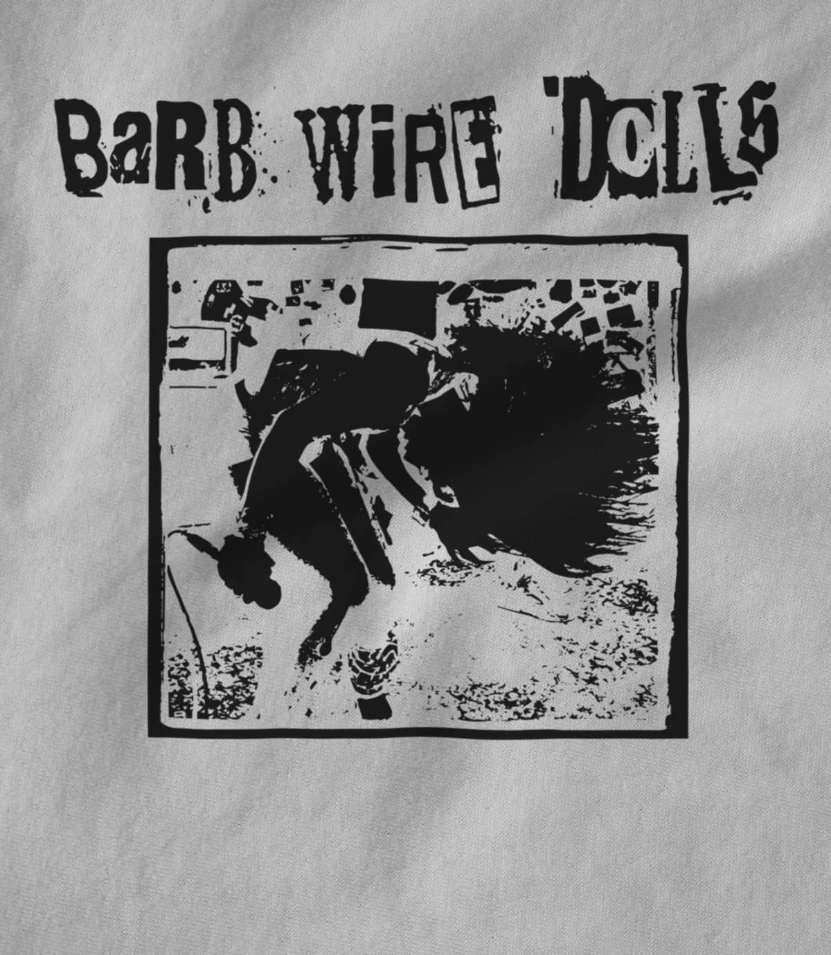 Barb wire dolls   official logo design inverted wrjjan