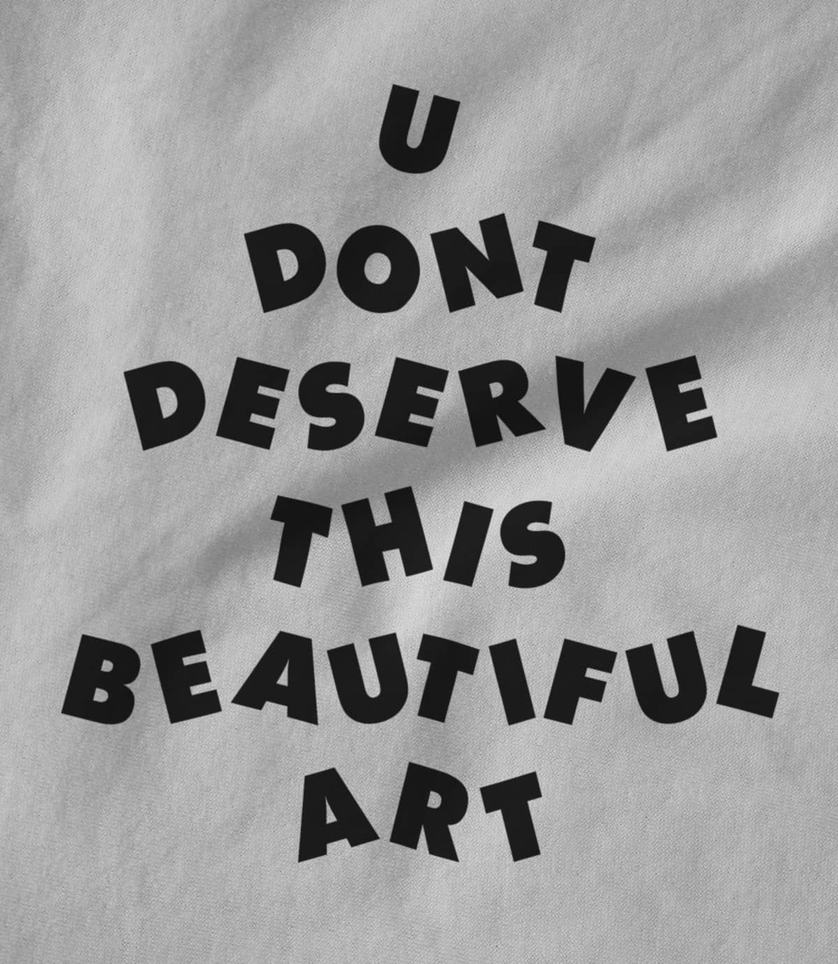 U don t deserve this beautiful art uddtba logo 1514688270