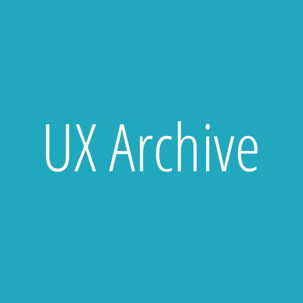 UX Archive
