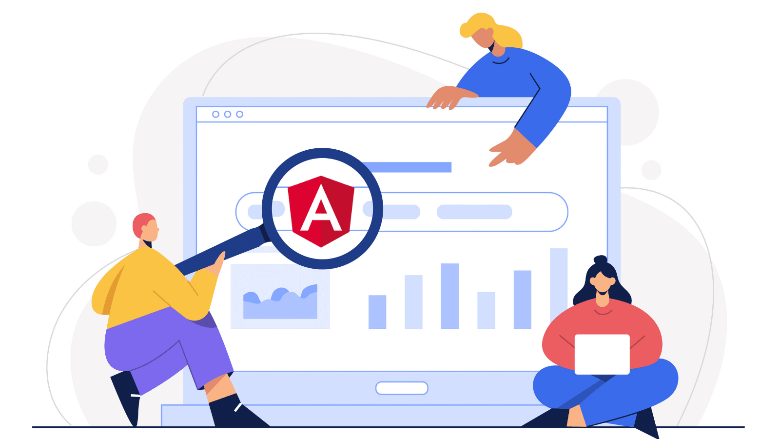 Why was Angular introduced as a client-side framework?