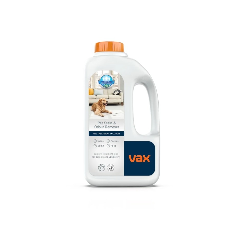 Pet Stain & Odour Remover PreTreatment Solution 1 Litre Refill VAX UK