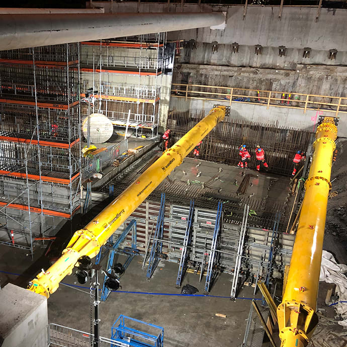 Groundforce digs in at Oslo rail site
