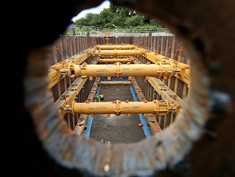 Excavation support from Groundforce Shorco for Port of Immingham road access