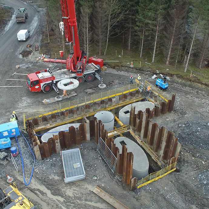 Complex shoring project is a walk in the Parc for Groundforce 