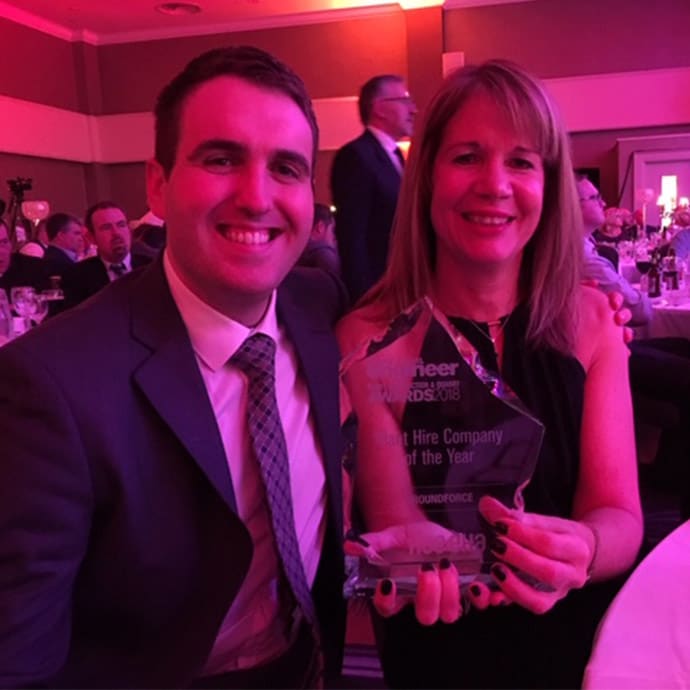 Groundforce named Plant Hire Company of the Year!