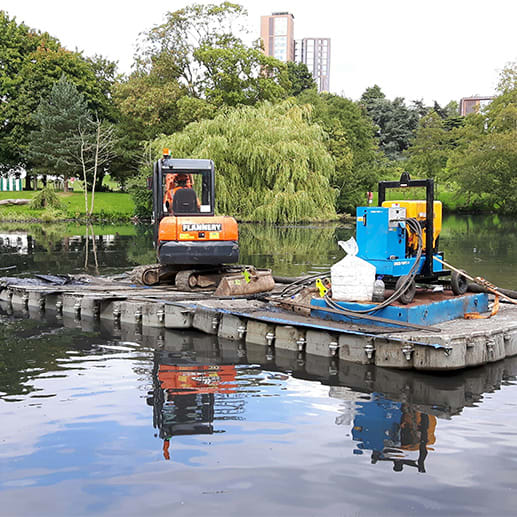 TPA Pontoons help Ecosulis “walk on water”