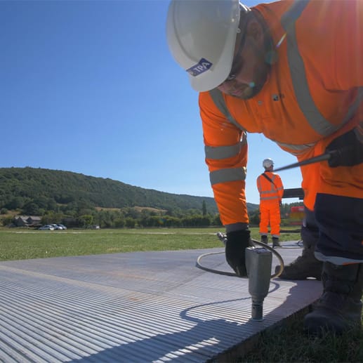 Embracing Sustainability: The Environmental Benefits of Hiring a Portable Roadway 