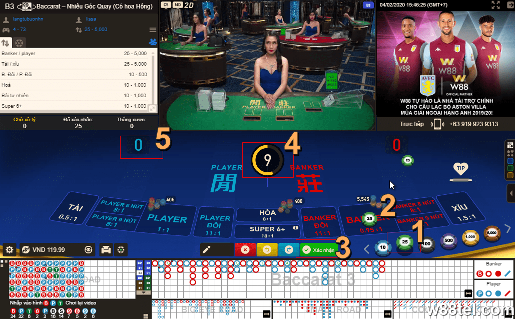 cach choi bai baccarat online w88 12