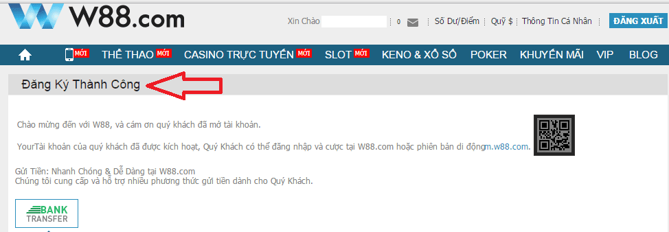 xác nhận đăng ký tài khoản w88 thành công xác nhận đăng ký tài khoản w88 thành công