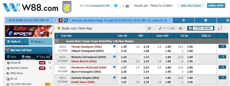 cach-ca-cuoc-tennis-tren-w88