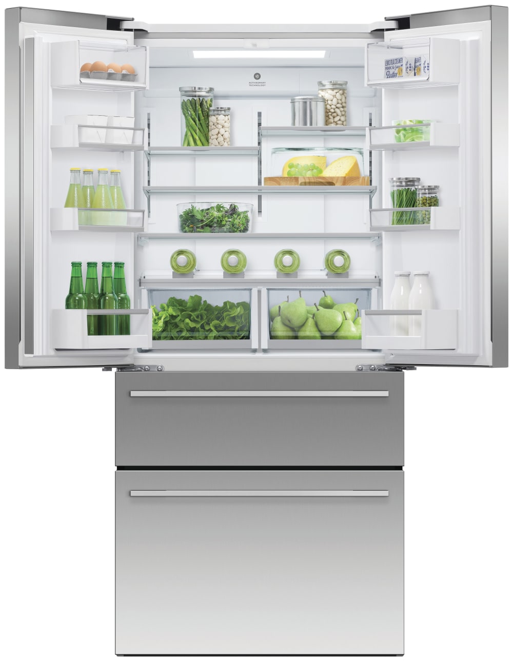 Fisher & Paykel 523L French Door Fridge with Twin Freezer Drawers