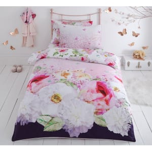 Baker By Ted Baker Multicoloured Peony Rabbit Bedding Set From