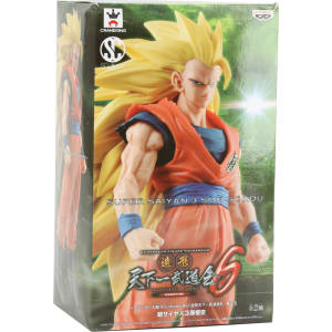 Banpresto Dragon Ball Z Super Saiyan 3 Son Goku Sculture Big Budoukai 6 Vol 5 Statue