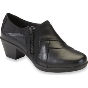 I Love Comfort Women S Marietta Leather Black Bootie Size 8 5