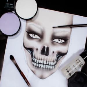 Create Your Own Halloween Skull