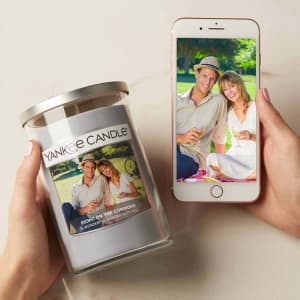 Personalized Photo Candles