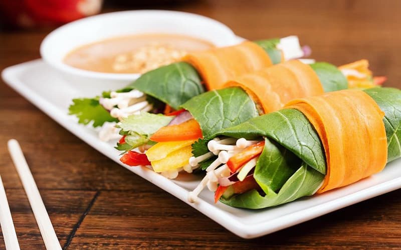 Pho Spicy Salad Rolls